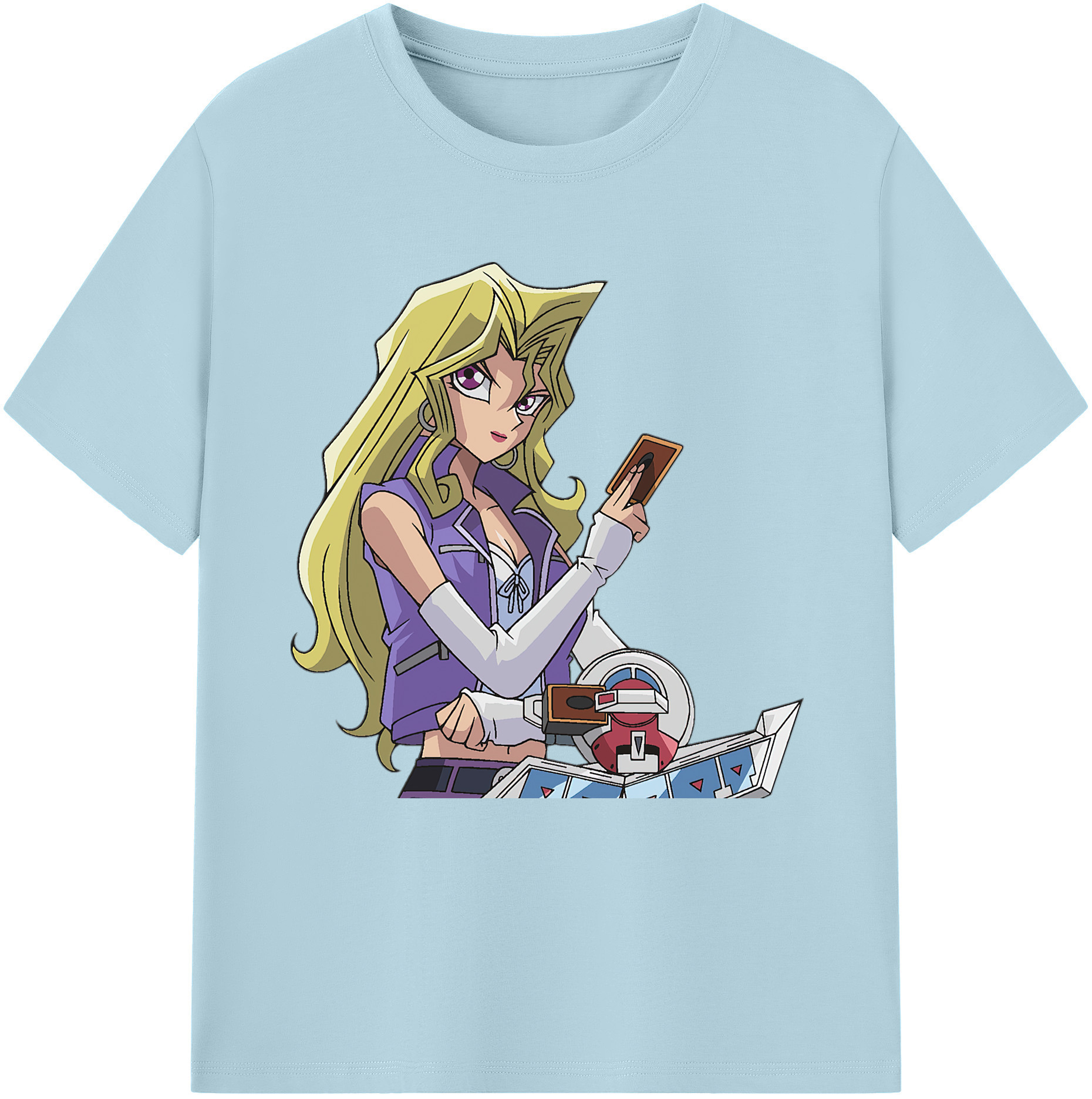 （画像用） 遊☆戯☆王 Yu-Gi-Oh! 綿100％半袖Tシャツ（フロントプリント）